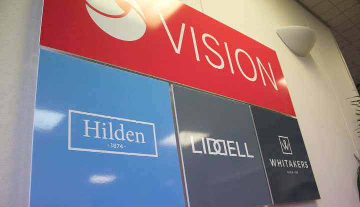 Vision with group brands