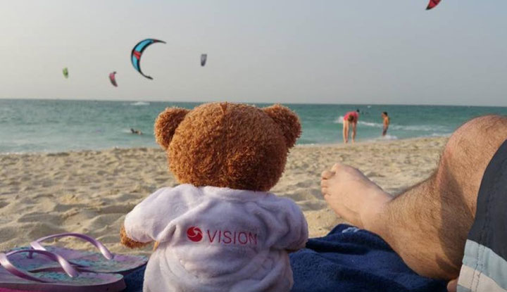 Victor on Jumeriah Beach, Dubai